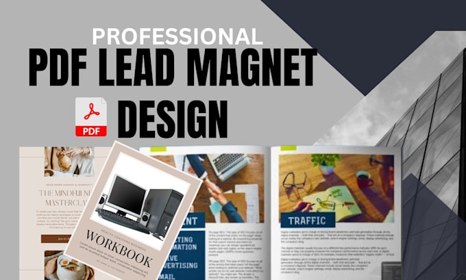 Gig Preview - Pdf lead magnet design, lead magnet design,ebook design and brochure design