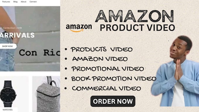 Gig Preview - Create short amazon video promotion ad product video lifestyle and book promo