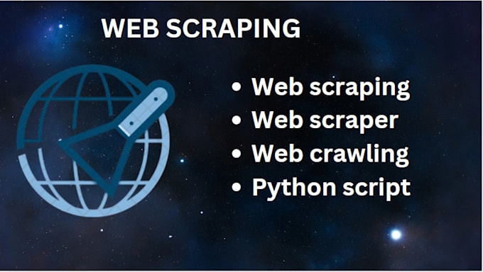 Gig Preview - Do python web scraping web scraper data mining data extraction, web scripting