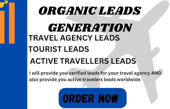 Bestseller - provide you verified travel agency leads active travelers lead for your business