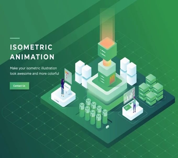 Gig Preview - Do 3d isometric explainer video, 3d isometric animation, animated explainers