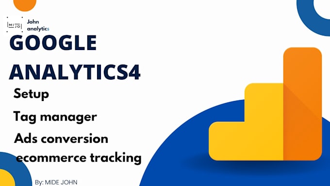 Gig Preview - Setup google analytics 4 ,tag manager ecommerce tracking via GTM