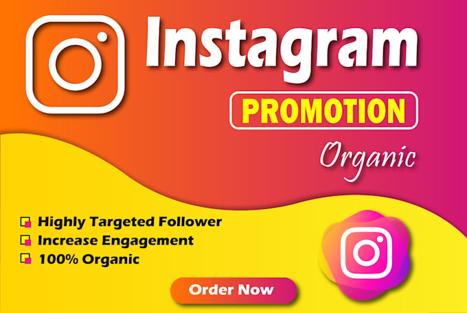 Gig Preview - Do promote super fast instagram growth to organic followers