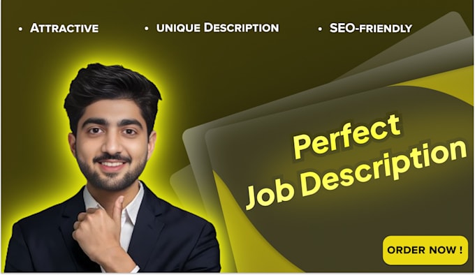 Gig Preview - Write a perfect job description for any job position