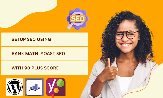 Gig Preview - Setup rank math seo with up 90 plus score