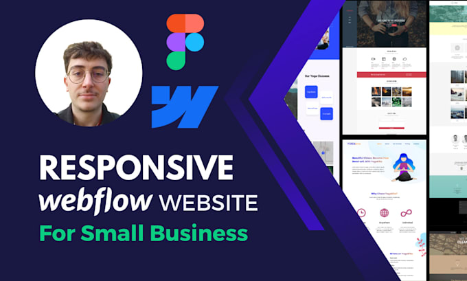 Gig Preview - Create a responsive webflow website for your small business