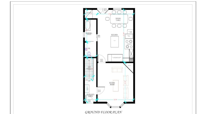 Gig Preview - Create plot plan for city permit, full architectural blueprint and site plan