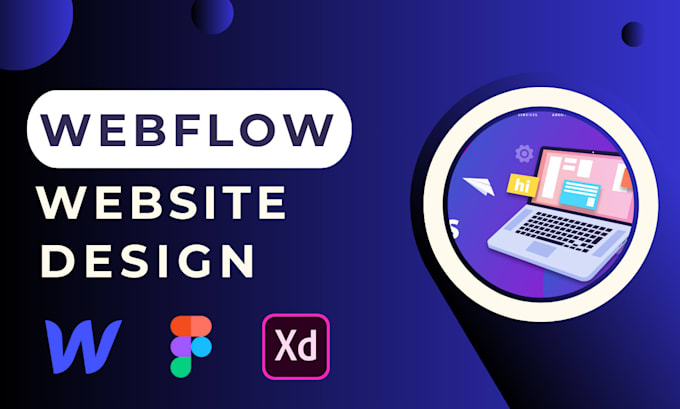 Gig Preview - Design or redesign responsive webflow website