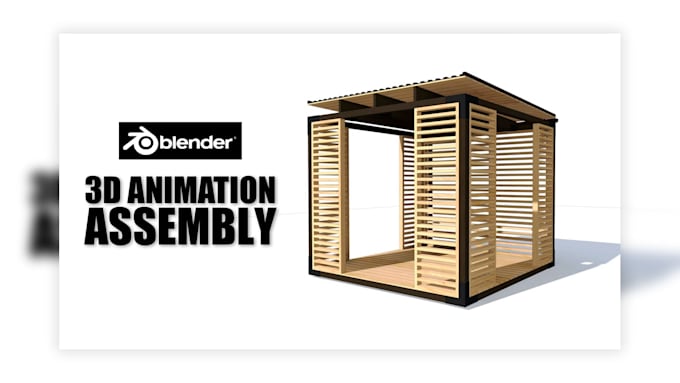 Gig Preview - Creating professional 3d assembly furniture animation