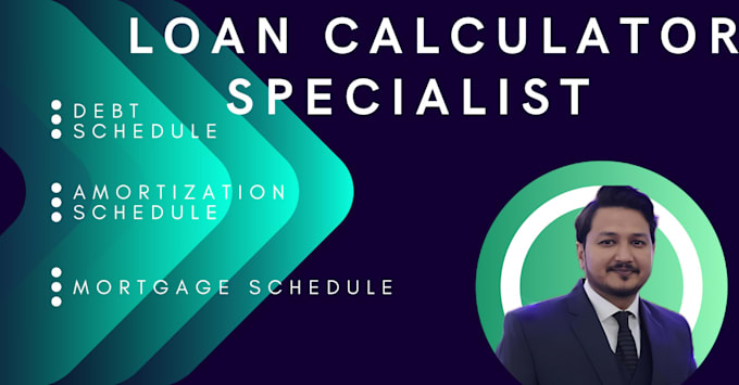 Gig Preview - Create loan amortization schedule with loan calculator