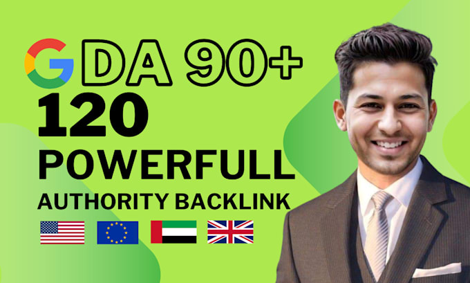 Gig Preview - Build da90 plus 2024 algorithm friendly powerful authority contextual backlink