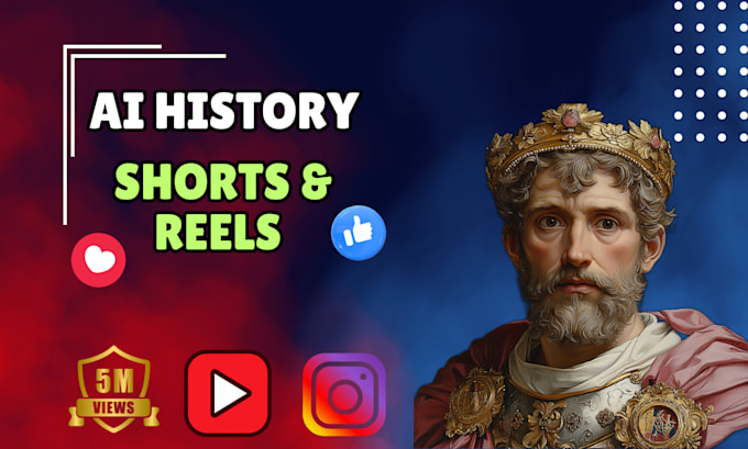 Gig Preview - Create ai history video for your faceless youtube channel