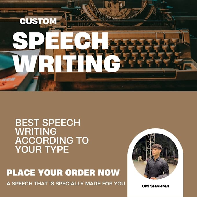 Bestseller - write custom and amazing speech for any kind of event