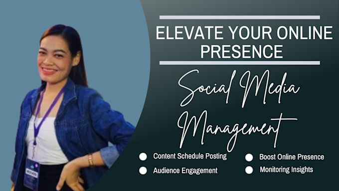 Gig Preview - Provide comprehensive social media management