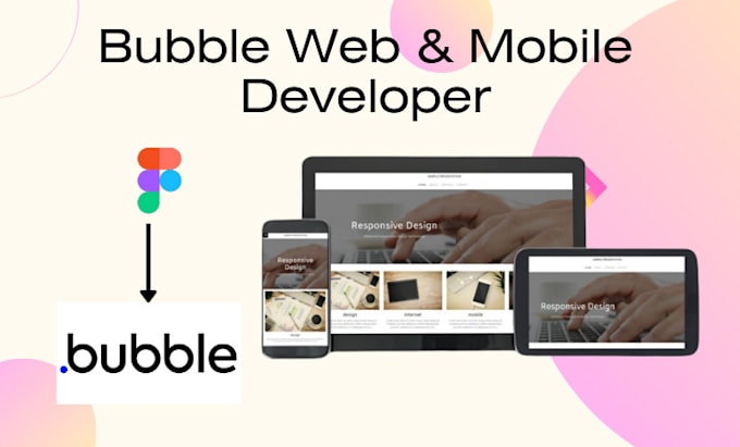 Gig Preview - Build bubble website, bubble app, workflow, api, data bubble mvp saas crm expert