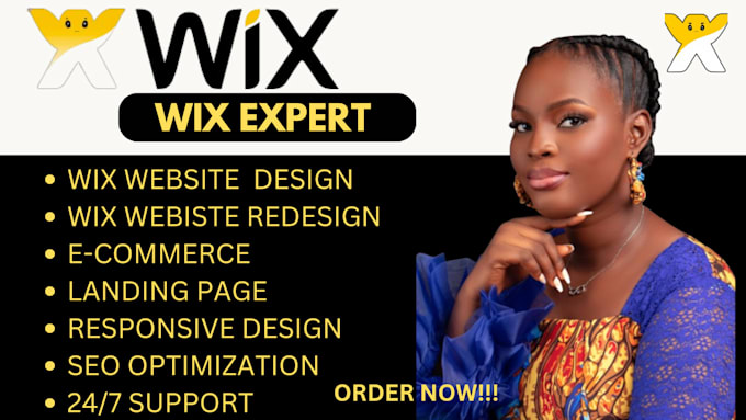 Gig Preview - Wix website design wix website redesign wix website design wix website redesign