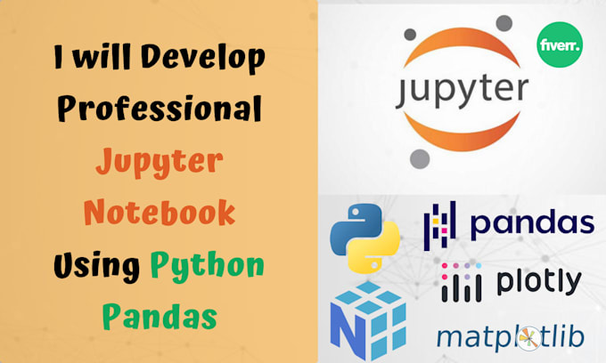 Bestseller - develop professional jupyter notebook using python pandas