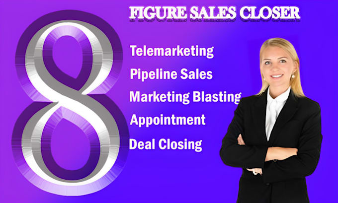 Gig Preview - Be your 8 figure high ticket sales closer hubspot sales pipelinesales