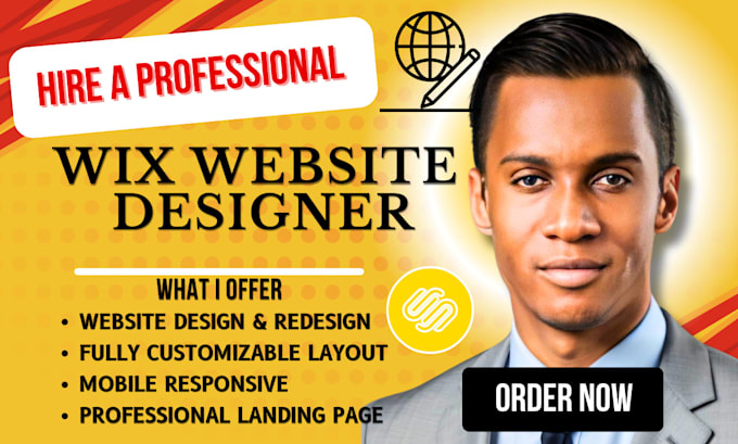 Gig Preview - Do wix website redesign wix website design redesign wix website