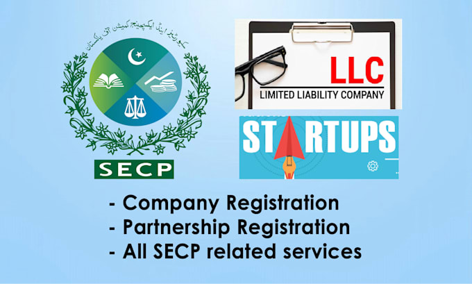 Gig Preview - Register your business company in secp pakistan