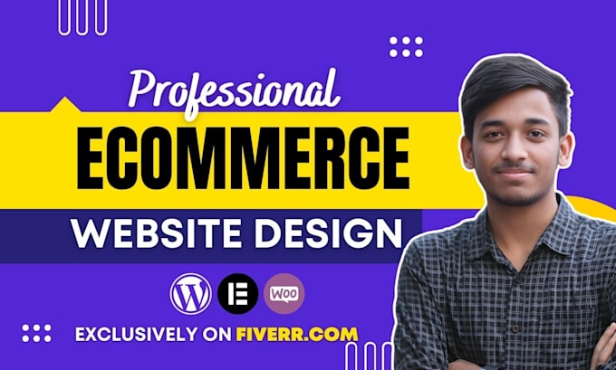 Gig Preview - Create wordpress ecommerce website, woocommerce business website or online store