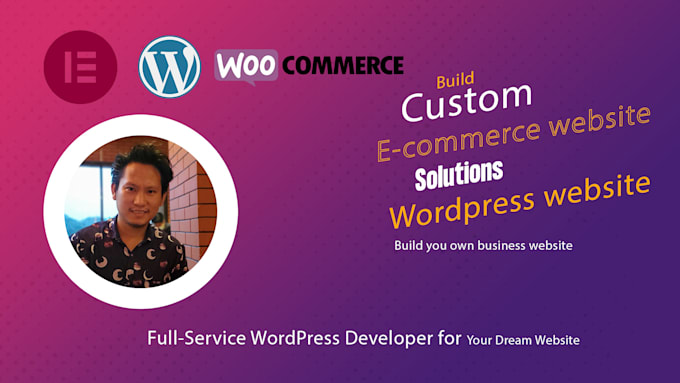 Gig Preview - Build a professional wordpress website or redesign for your business