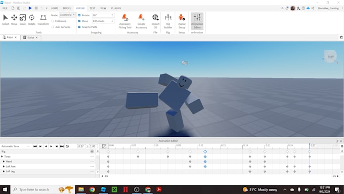 Gig Preview - Animate your roblox rigs and characters for a cheap price