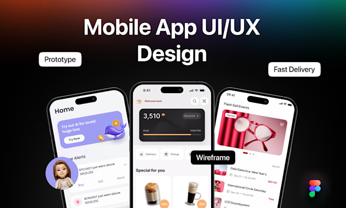 Bestseller - minimal and modern mobile app UI UX design in figma