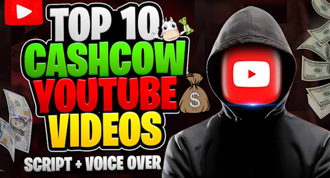 Gig Preview - Create top 10 cash cow faceless videos and youtube automation channel