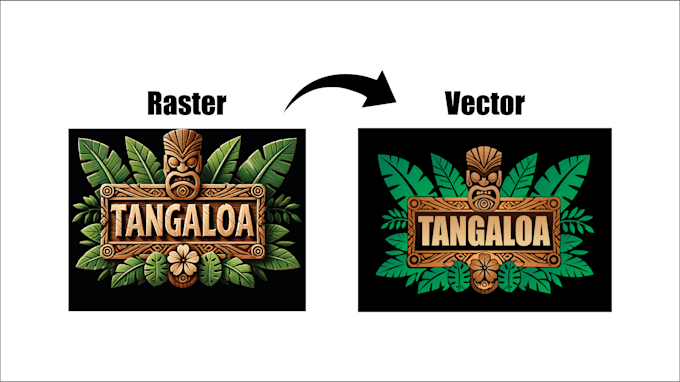 Gig Preview - Do complex vector tracing, raster to vector, printable file