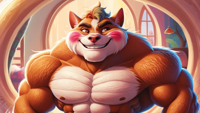 Gig Preview - Draw wonderfull furry or bara art for you