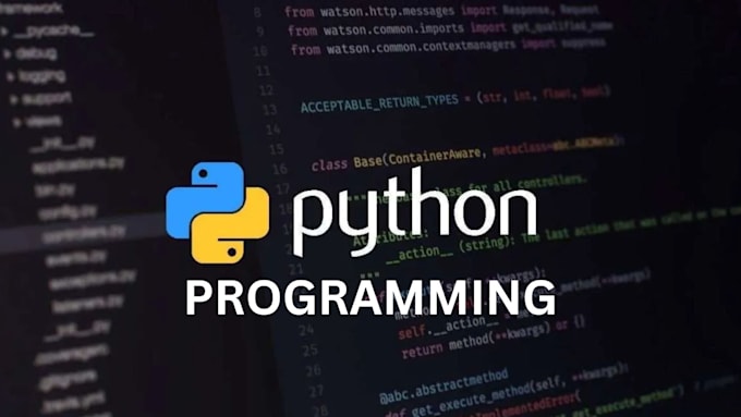 Gig Preview - Do your python projects