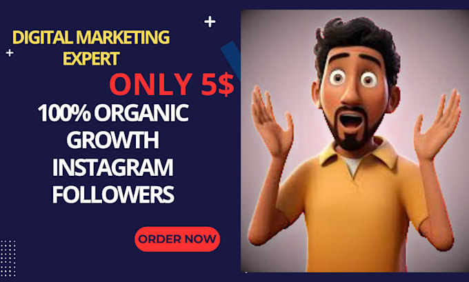 Gig Preview - Do fast instagram marketing for organic followers growth