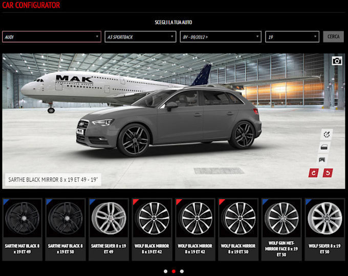 Bestseller - develop interactive 3d configurator, website with webgl, threejs, zakeke r3f