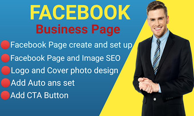 Gig Preview - Do facebook business page create and set up