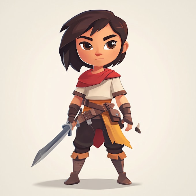 Gig Preview - Do 2d game art character design and concept art