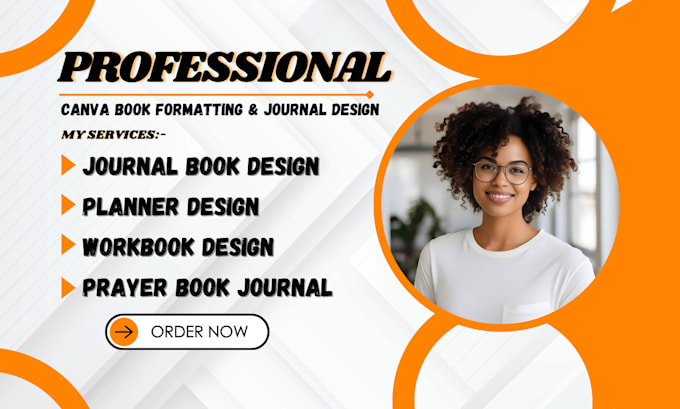 Gig Preview - Design custom journal, planner, workbook, prayer book journal for amazon kdp