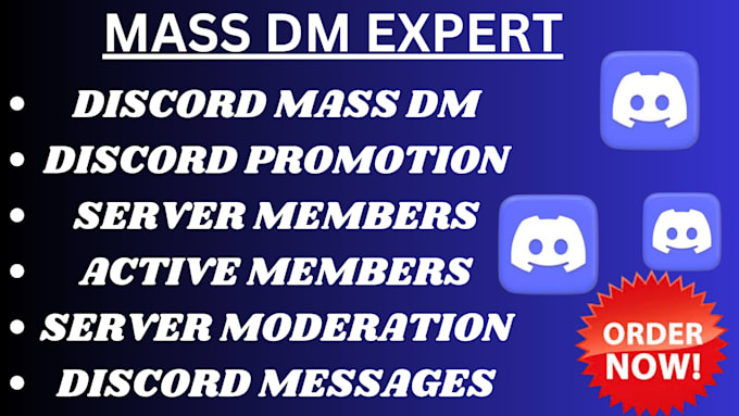 Bestseller - do discord mass dm, discord promotion, discord mass dm