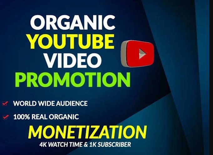 Gig Preview - Promote organically game real active audience growth in youtube cannel art