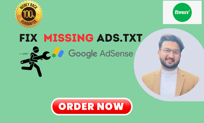 Gig Preview - Fix adsense ads txt problem within 24 hours