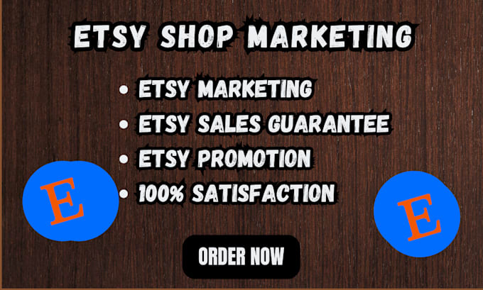 Gig Preview - Do etsy store marketing and etsy sales guarantee for etsy product listing