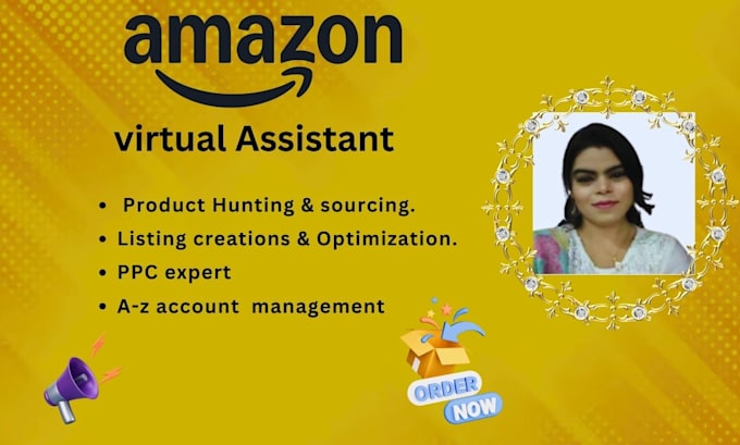 Gig Preview - Be the best amazon fba virtual assistant private label