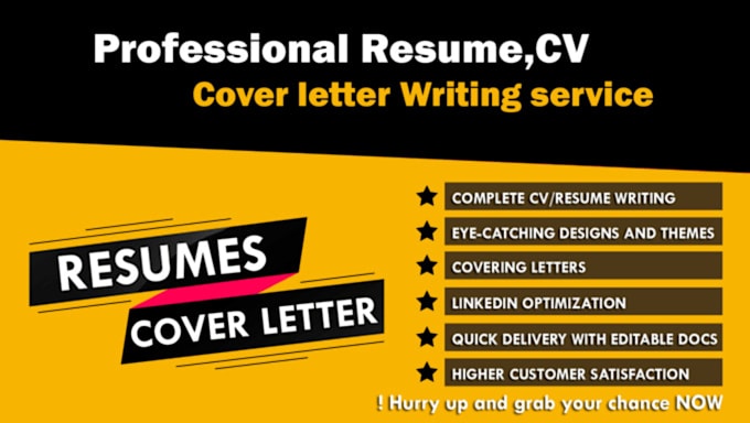 Bestseller - get you the job of your dreams through expert CV or resume