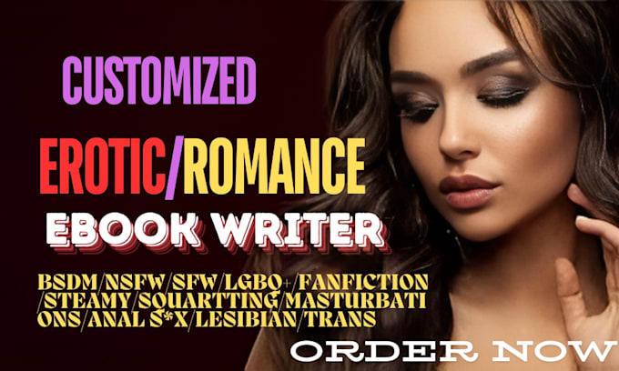 Gig Preview - Write customized fefish, cozy erotic ebook content romance romantic short story