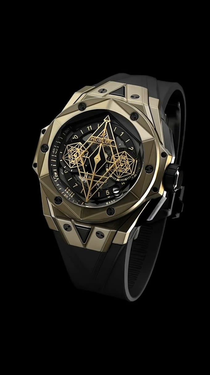 Gig Preview - Do 3d watch animation,3d watch design,product animation,3d fashion animation