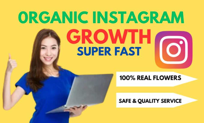 Gig Preview - Do super fast instagram organic growth and engagement