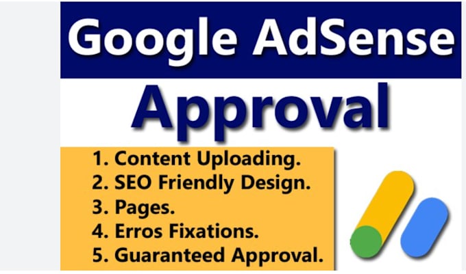 Gig Preview - Provide google adsense approval guarantee service