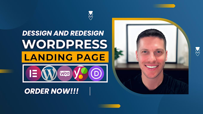 Gig Preview - Create 24 hours responsive wordpress landing page design, elementor landing page