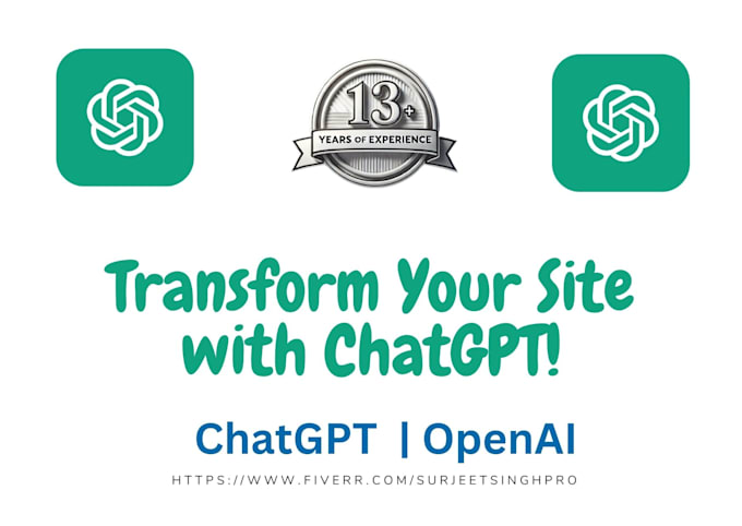 Gig Preview - Integrate chatgpt API with your website for custom use