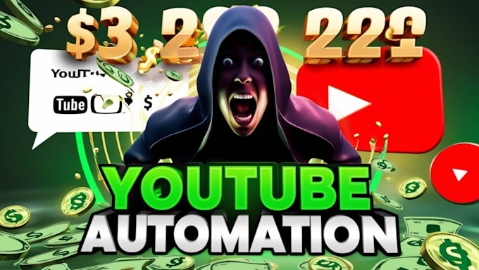 Gig Preview - Create automated youtube cash cow channel with faceless video